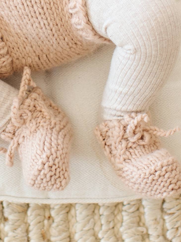 Classic Booties - Blush