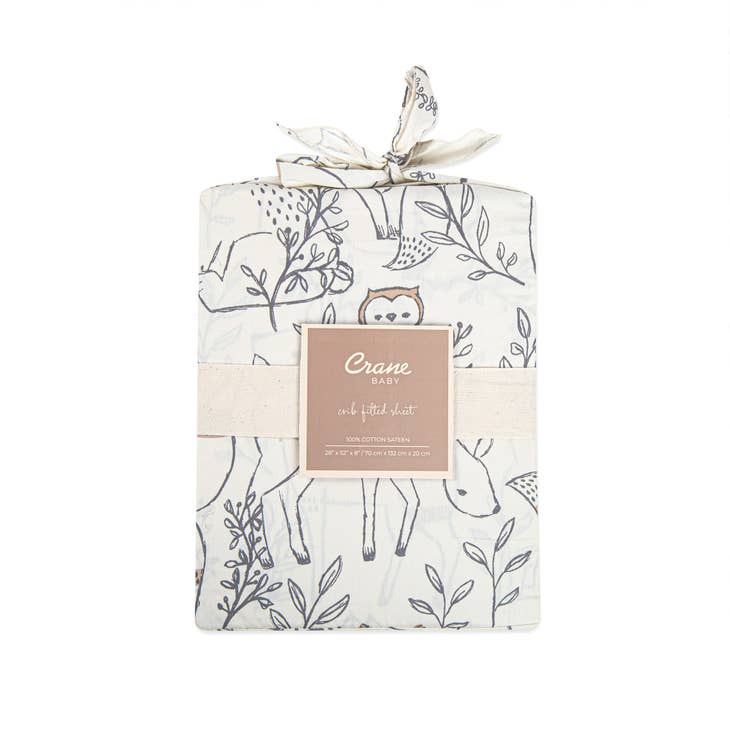 Crib Sheet - Woodland