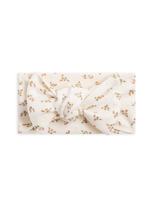 Knot Bow Wrap - Wildflowers