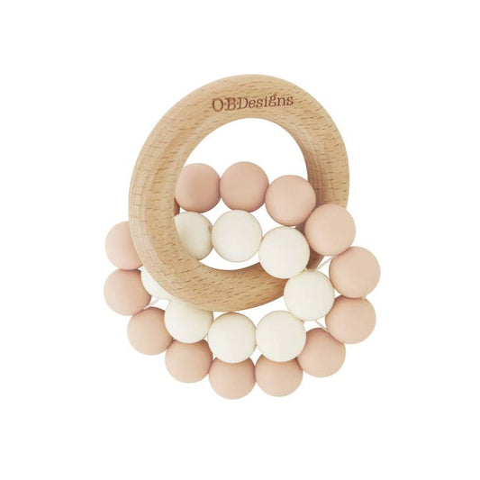 Eco-Friendly Teether Toy - Peach