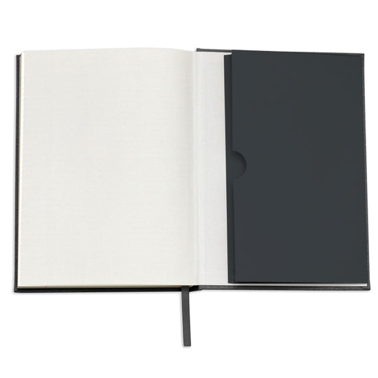 Linen Note to Self Journal - Black