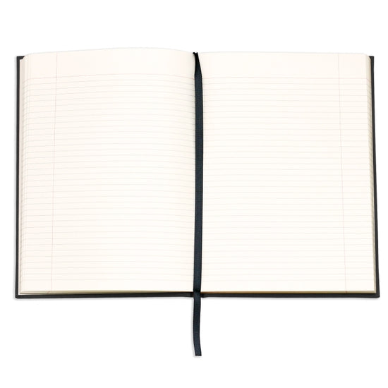 Linen Note to Self Journal - Black