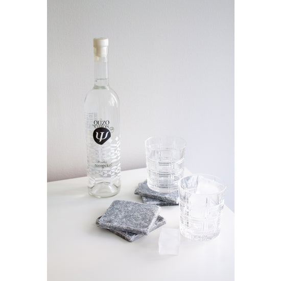 Marble Coaster Set - Ash