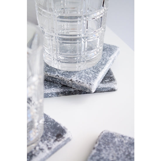 Marble Coaster Set - Ash