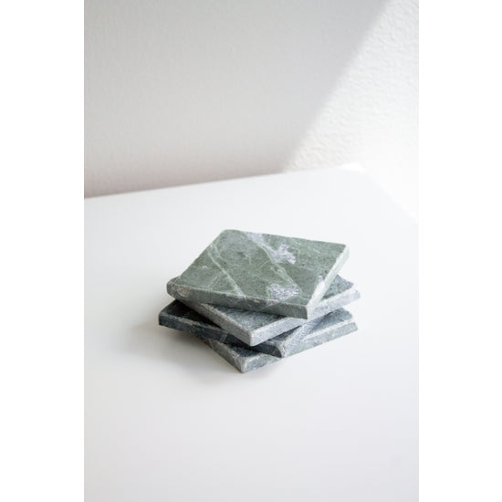 Marble Coaster Set - Rainforest