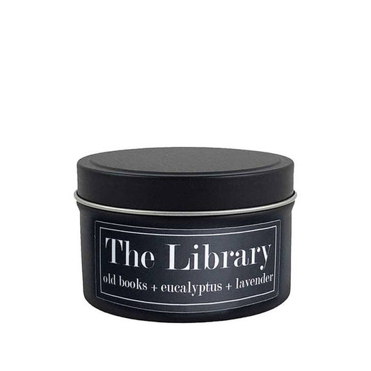 The Library 6 oz Tin Candle